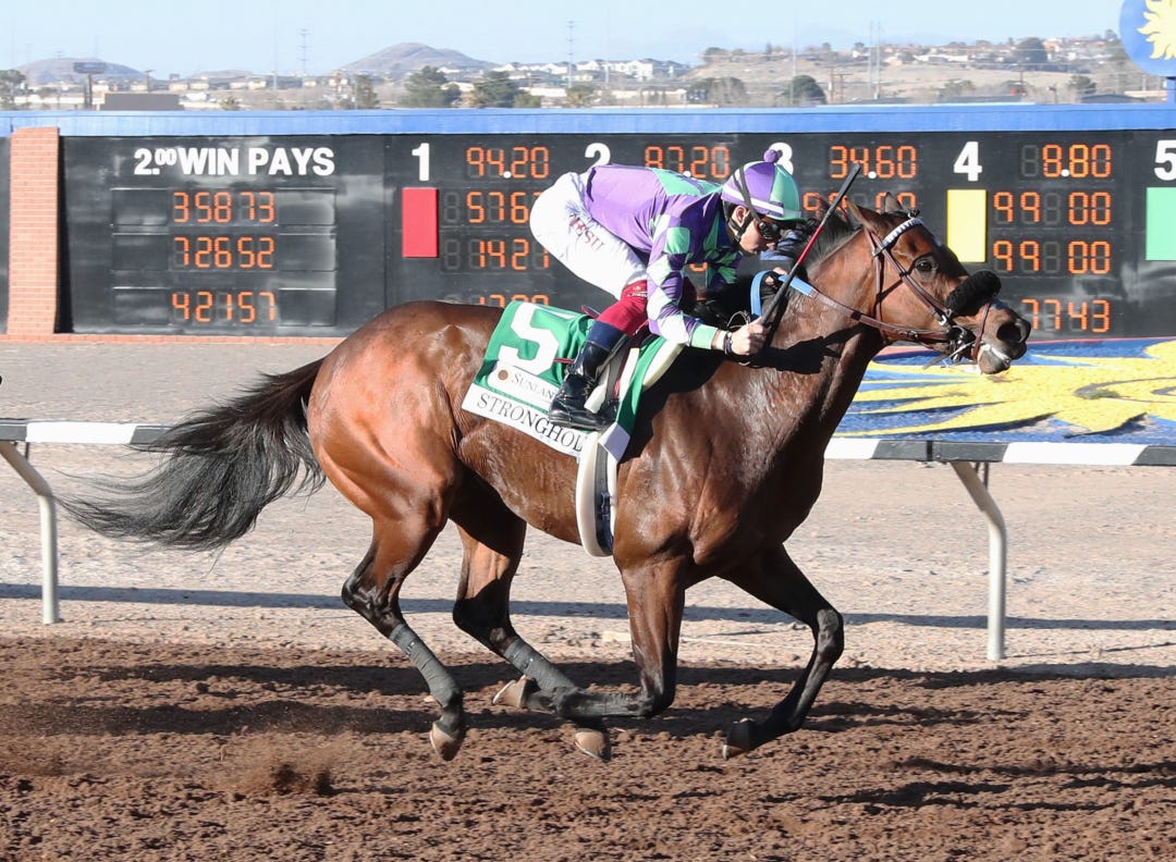 Stronghold wins Sunland Derby Feb 18 2024