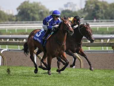 Corsia Veloce handles turf with ease to upset Catch a Glimpse