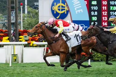 My Wish lands Hong Kong Classic Mile for Newnham, Ferraris