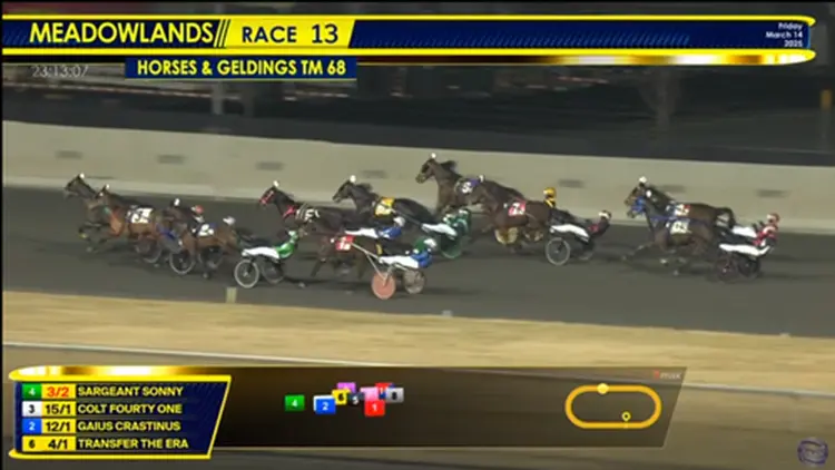 Meadowlands 5/8 mile race 3-20-25
