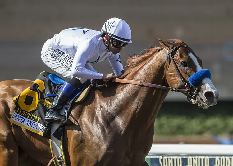 Justify - 2018 Santa Anita Derby at Santa Anita Park