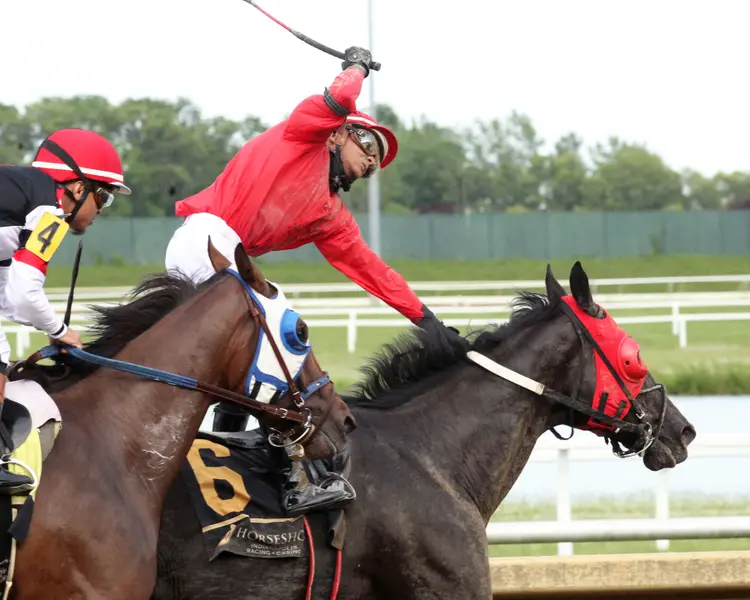 C J'S STORM - The Nobody Listens - 30th Running - 06-24-26 - R08 - Horseshoe Indiana - Celebration 01 - Casey Cable