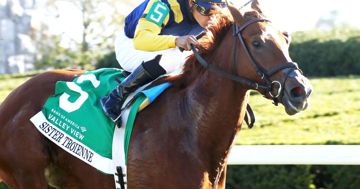 Sister Troienne wires Valley View as Saez sweeps stakes