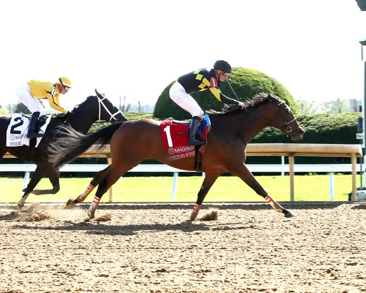 POSITANO SUNSET - The Resolute Racing Madison G1 - 04-08-25 - R08 - Keeneland Race Course - Finish 01 - Kurtis Coady.jpg