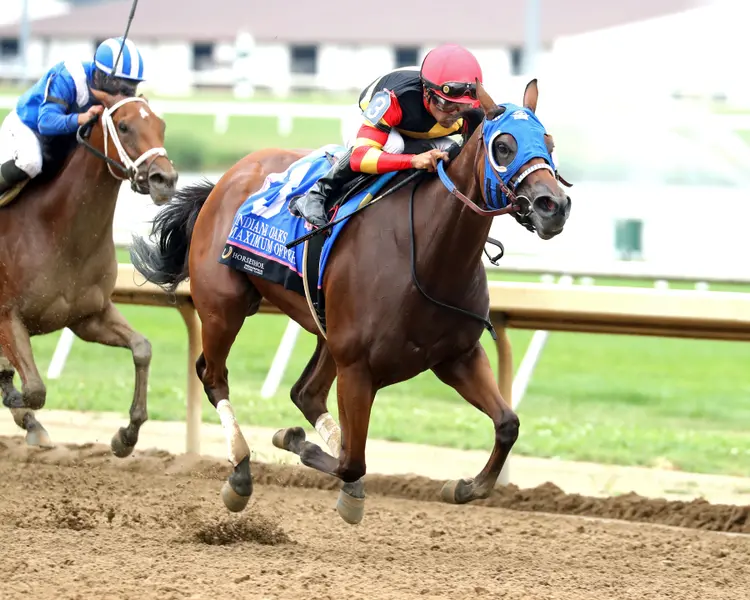 MAXIMUM OFFER - Indiana Oaks - 32nd Running - G3 - 07-11-26 - R11 - Horseshoe Indiana - Finish 02 - Cady Coulardot