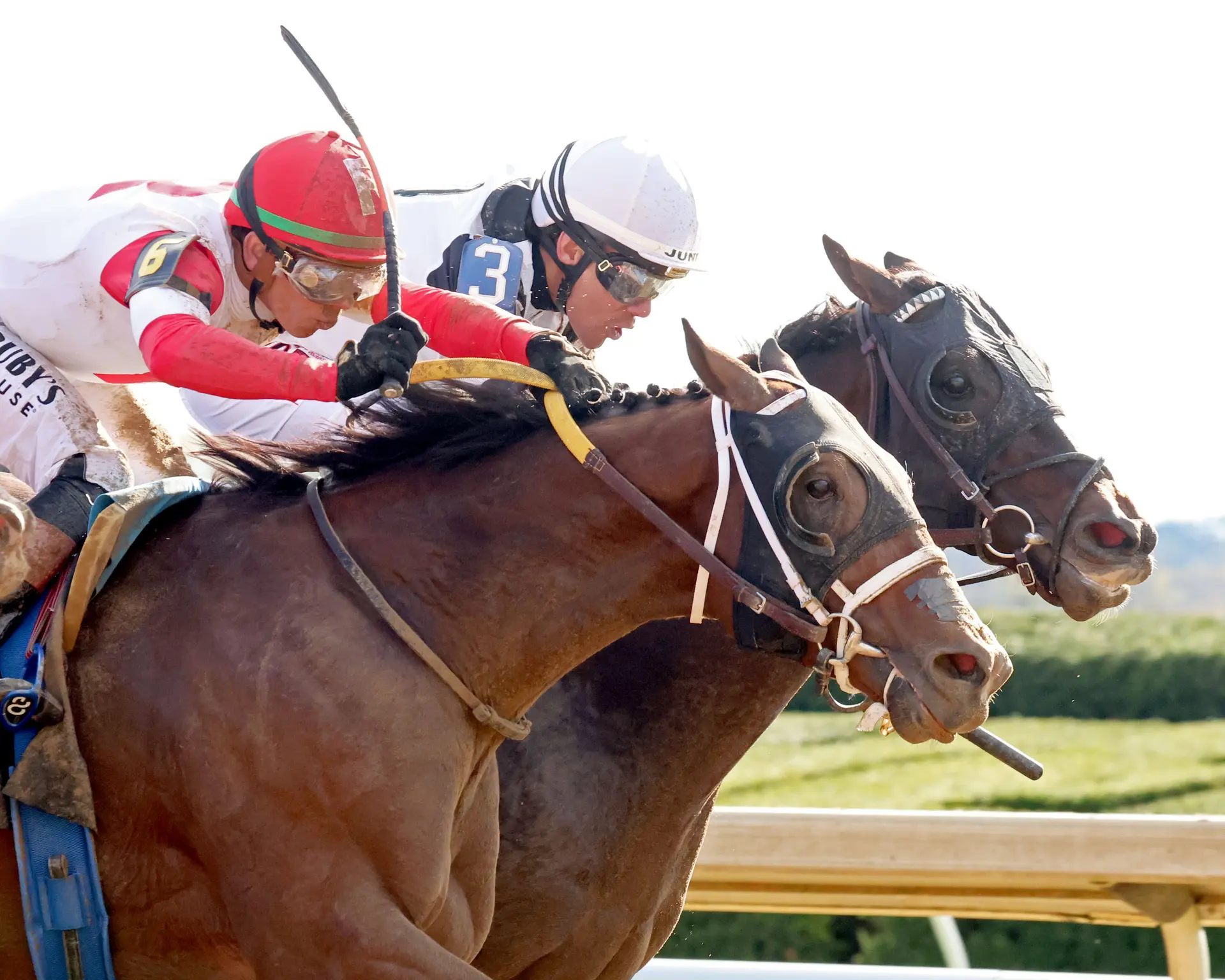 Dr. Kapur ($50.24) survives fast pace, takes Perryville in three-horse photo finish