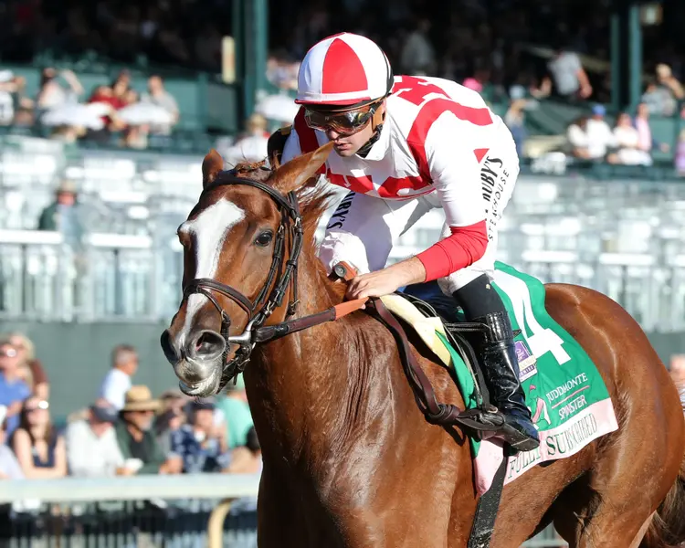FULLY SUBSCRIBED - The Juddmonte Spinster G1 - 10-04-26 - R09 - Keeneland Race Course - Inside Finish 01 - John Gallagher