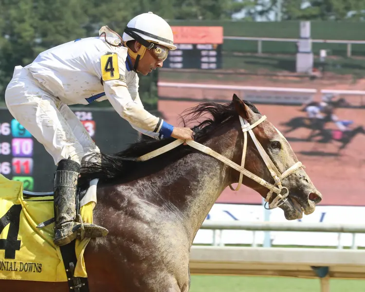 I FEEL LUCKY - The Hickory Tree Stakes - 08-02-26 - R07 - Colonial Downs - Gallop Out 01 - Renee Torbit
