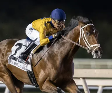 Mister Omaha moves back to dirt off long layoff in Oklahoma Classic Cup