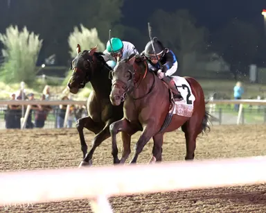 Jose Ortiz swoops in to win Oklahoma Derby aboard Silent Tactic