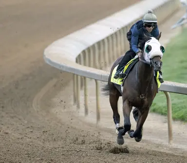Any of five entrants eligible to win high-class Fair Grounds sprint