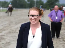 Longshot Baby Vino makes Schultz first female trainer to win Haskell