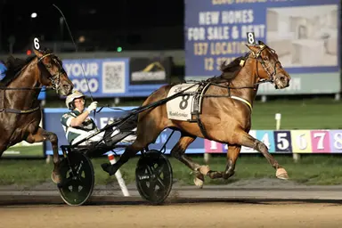 Meadowlands:  On To Norway triumphant in E.T. Gerry Jr. Hambletonian Maturity