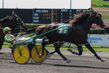 Meadowlands:  Sweet Lovin Lou conquers in the Cane Pace