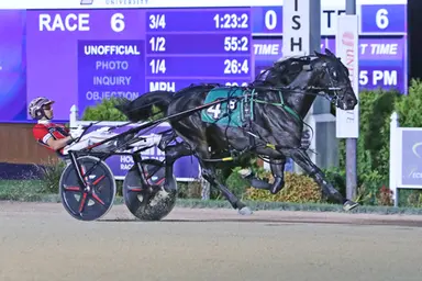 Harrah's Hoosier Park:  Front-end tactics pay off for Dancindreamer in Hoosier Cup final