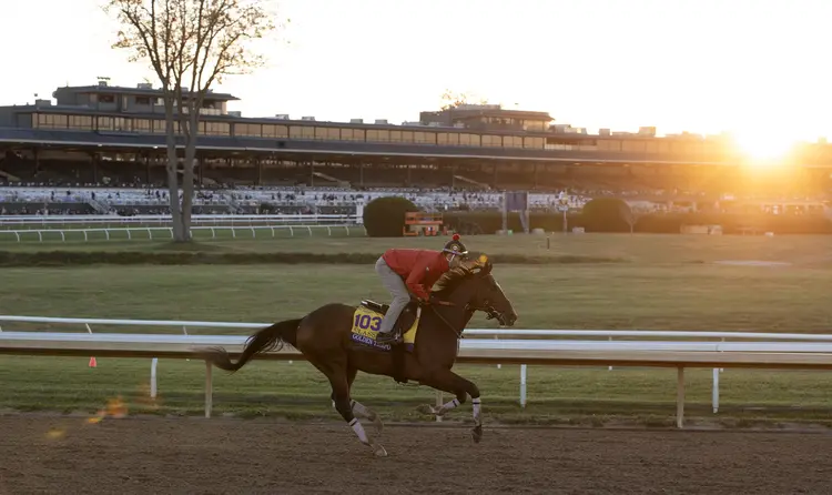 Golden Tempo.Keeneland sunrise scenic.10-29-26.SR