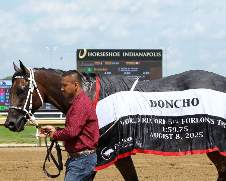 DONCHO - William Garrett Handicap - 6th Running - 07-10-26 - R08 - Horseshoe Indiana - Blanket 01 - Casey Cable