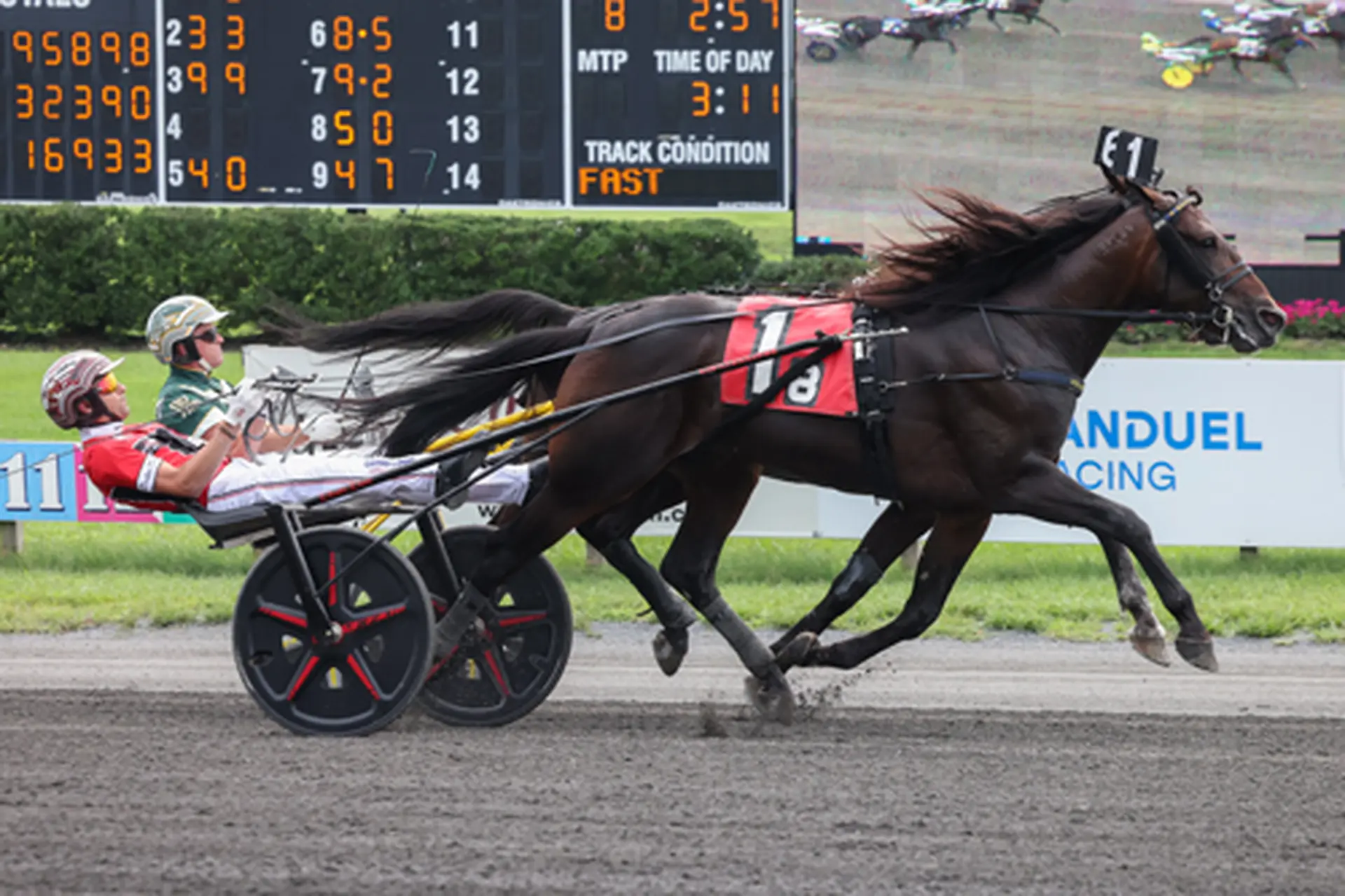 Breeders Crown:  Post positions drawn for the remainder of Saturday's finals