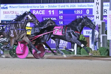 Harrah's Hoosier Park:  Dan D Man Can stays undefeated in his sophomore season