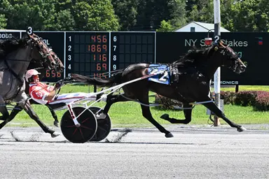 Saratoga Harness:  Marie's Jet, Rose Run Cowboy rule in New York Sire Stakes