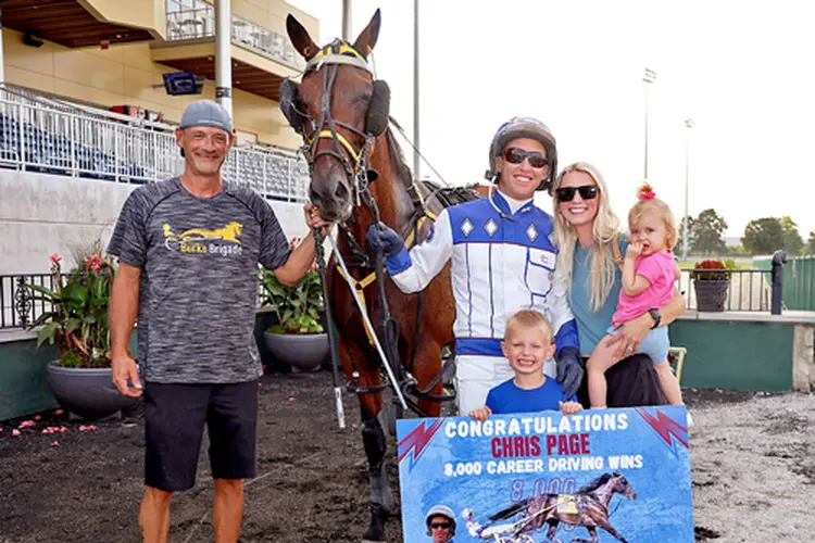 Chris Page 8,000th win 7-28-26