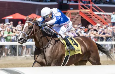 Taken by the Wind's setback minor, trainer says; will remain on Kentucky Oaks road