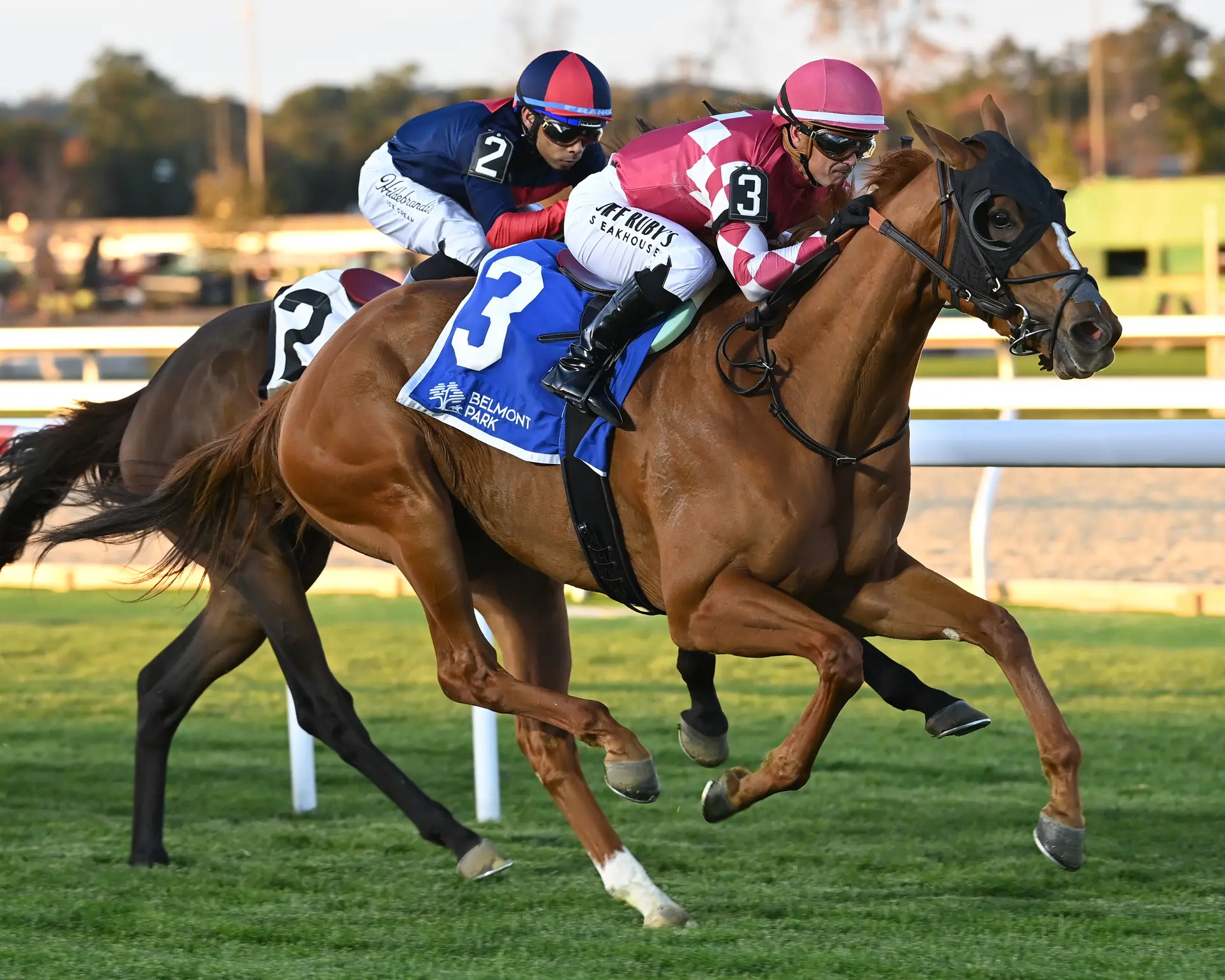 Americathegreat lands first stakes triumph in Sands Point
