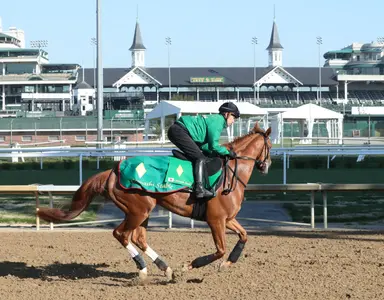 Kentucky Derby: Forte nears first Churchill workout