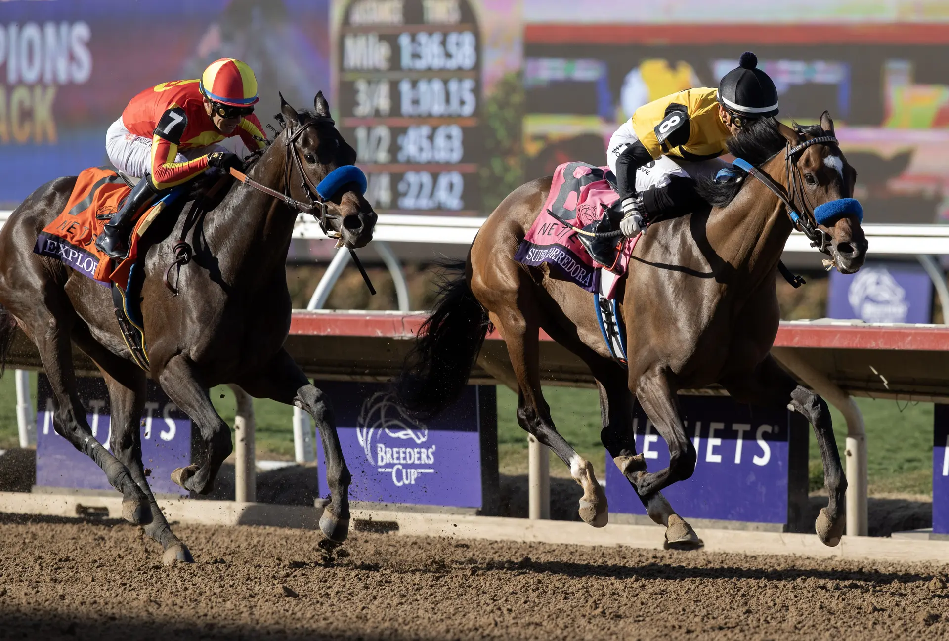 Super Corredora gets started again in Zenyatta