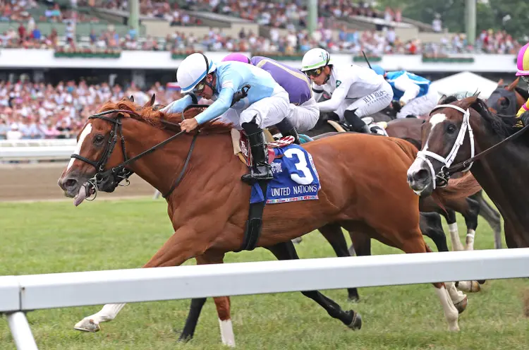 Get Smokin wins the United Nationa at MTH July 20 2024