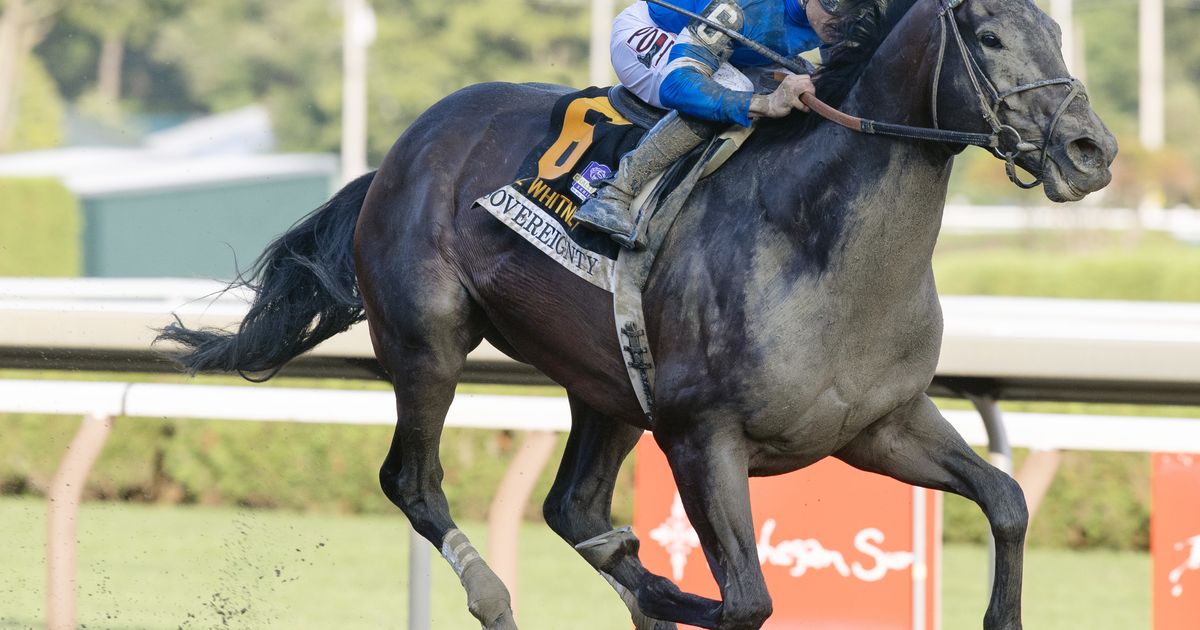 Sovereignty returns to the racetrack after abscess