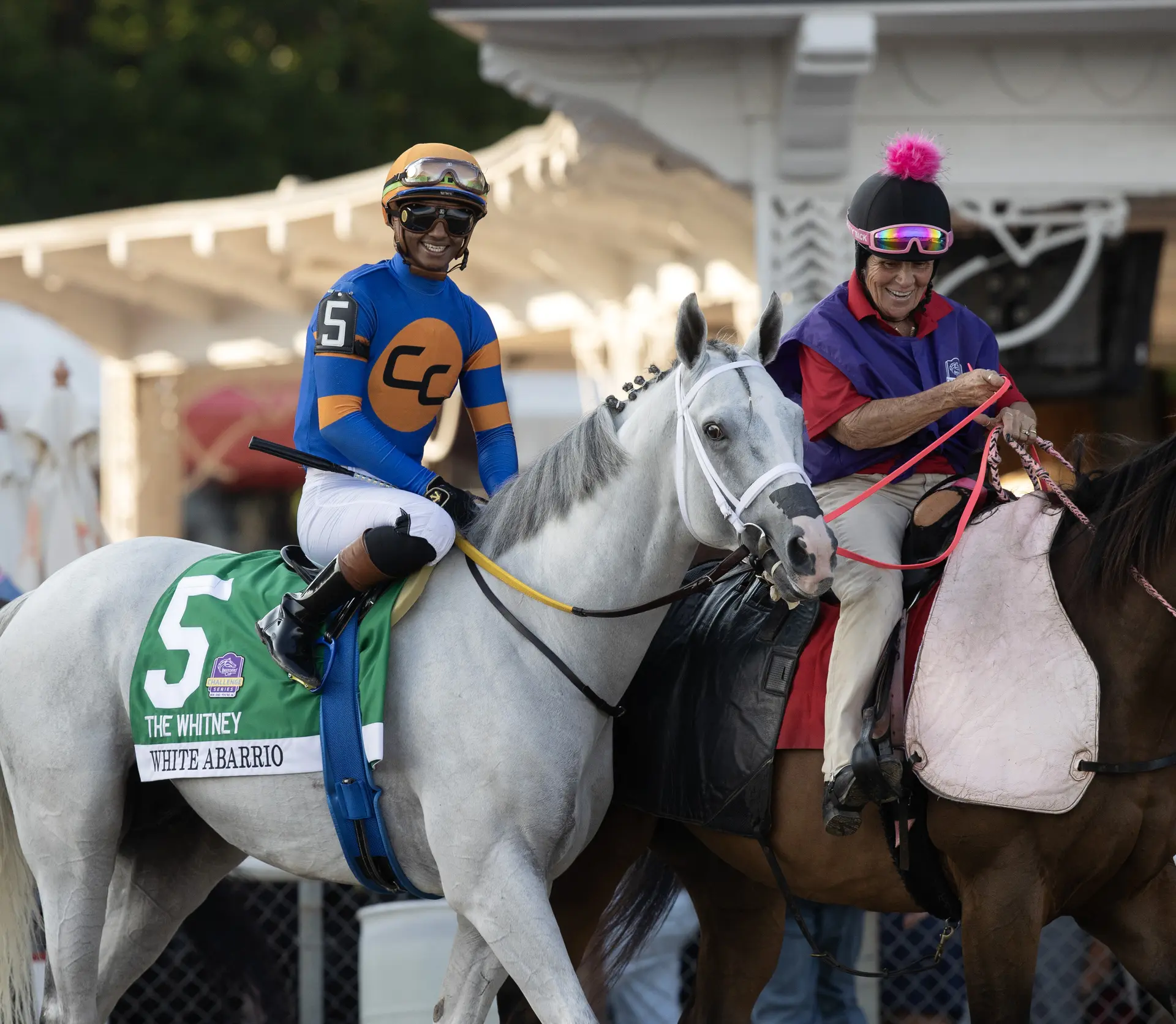 White Abarrio, after poor Whitney showing, could be done racing