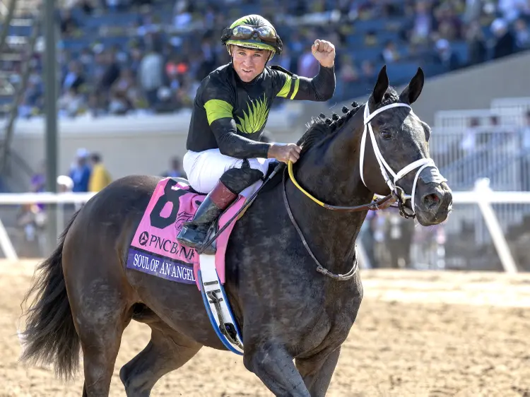 Soul of an Angel.Drayden Van Dyke after BC F-M Sprint win at DMR Nov 2 2024