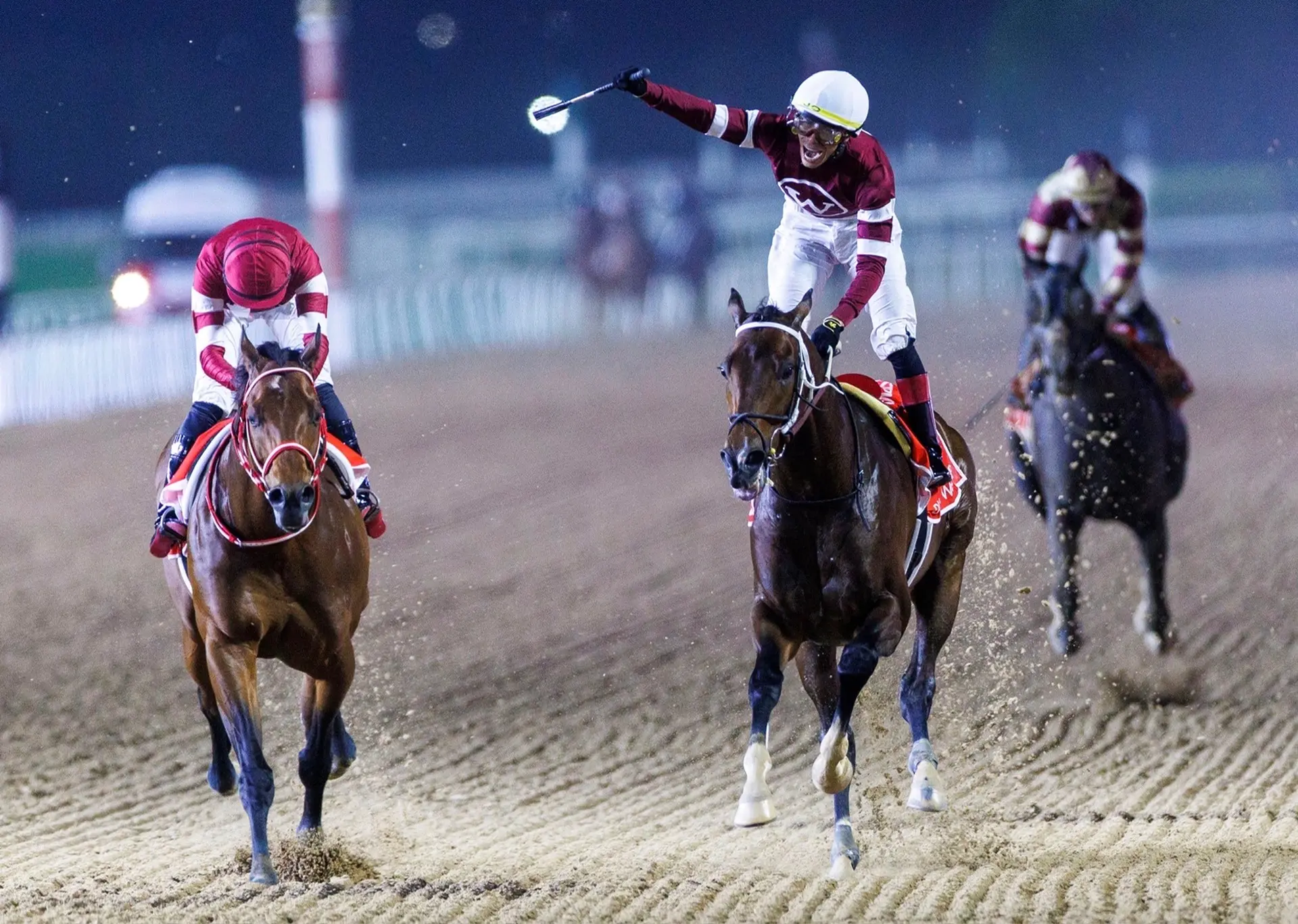 Magnitude breaks sharp, repels Forever Young to take Dubai World Cup