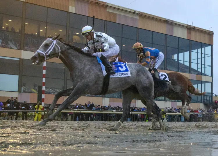 Saudi Crown beats Dreamlike in Pa Derby at PRX 9-23-2023