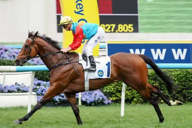 Ka Ying Rising breaks Sha Tin track record and posts 19th straight win