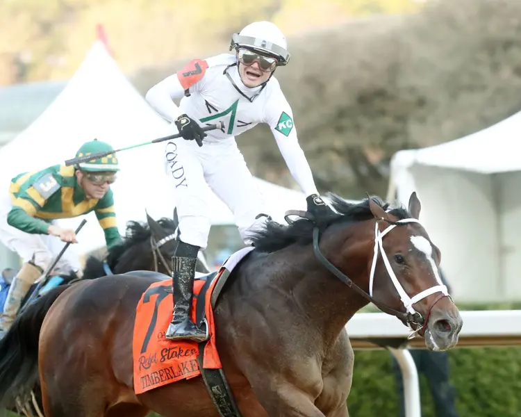 TIMBERLAKE - Rebel Stakes G2 - 64th Running - 02-24-24 - R11 - Oaklawn Park - Finish 04 - Renee Torbit.jpg