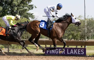 Talk to Me Jimmy outduels Sculcos Folly to take New York Derby