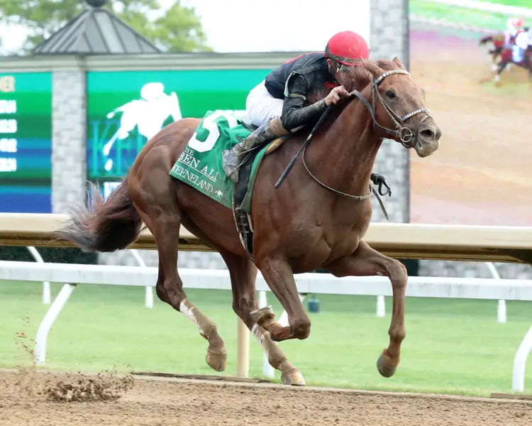 Rattle N Roll wins Ben Ali at KEE April 22 2023