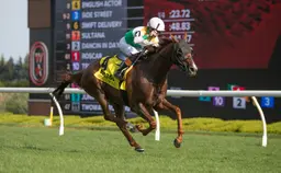 English Actor takes early lead all the way in Niagara Stakes