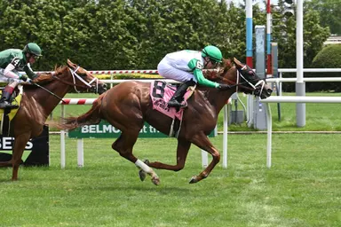 American Pharoah's son Waiting represented by stakes filly Nacho Problem