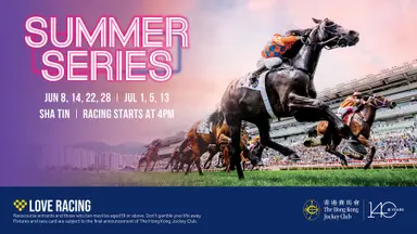 Sha Tin ‘Summer Series’ offers exciting horse racing, live music and more
