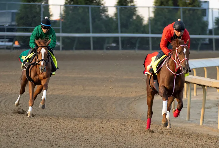 Continuar (right) and Derma Sotogake work at CD April 26 2023
