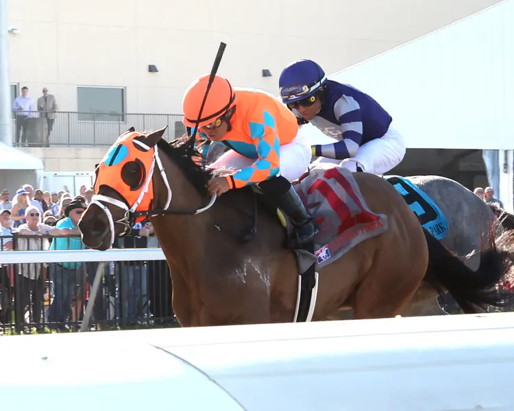 LORELEI LEE - The Bourbonette Oaks 44th Running - 03-21-26 - R11 - Turfway Park - Inside Finish 02 - Kurtis Coady.jpg