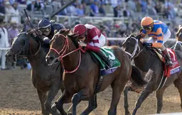 Breeders' Cup Classic: Forever Young leads familiar top three across finish line