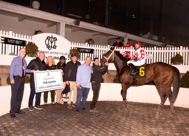 Trainer Cal Lynch grabs 1,000th career victory