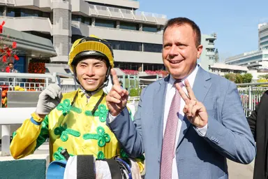 Fownes joins elite club with 1,200th Hong Kong winner as double moves him level at top