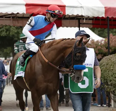 Buetane aimed at Wood Memorial after unlucky Virginia Derby