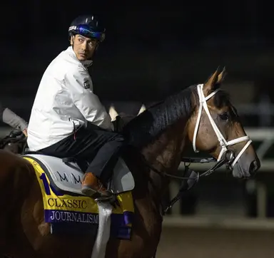 Journalism works five furlongs in preparation for Met Mile start