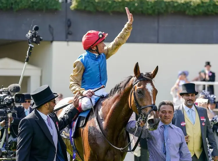 Courage Mon Ami.Frankie Dettori.Ascot Gold Cup.Jun 22 2023